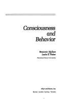 Cover image for Consciousness and behavior