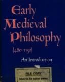 Cover image for Early medieval philosophy (480-1150)