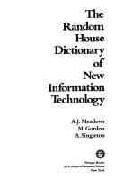 Cover image for The Random House dictionary of new information technology