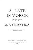 Cover image for A late divorce