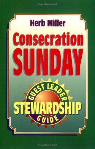 Cover image for Consecration Sunday Stewardship Program