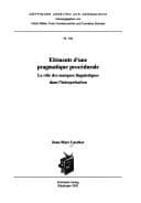 Elements d'une pragmatique procédurale