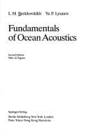 Cover image for Fundamentals of ocean acoustics