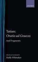 Cover image for Oratio ad Graecos and fragments