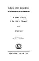 Cover image for The secret history of the Lord of Musashi ; and, Arrowroot