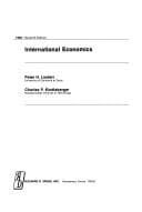 Cover image for International economics