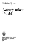 Cover image for Nazwy miast Polski