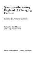 Cover image for Seventeenth-century England, a changing culture.