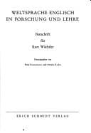 Weltsprache Englisch in Forschung und Lehre