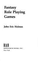Cover image for Fantasy role playing games