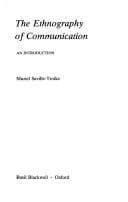 Cover image for The ethnography of communication