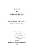 Cover image for Casebook on carriage by sea