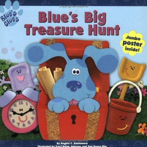 Cover image for Blue's Big Treasure Hunt (Blue's Clues)