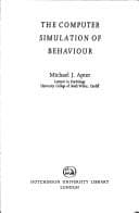Cover image for The computer simulation of behaviour