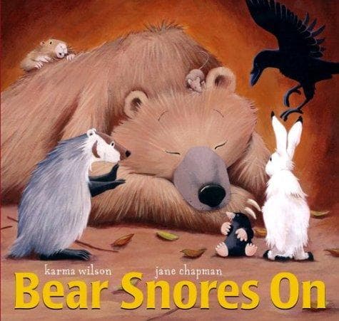 Cover image for Bear snores on
