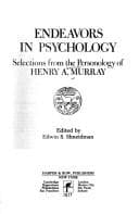 Endeavors in psychology