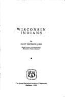 Cover image for Wisconsin Indians