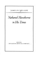 Cover image for Nathaniel Hawthorne in his times