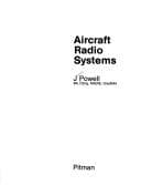 Cover image for Aircraft radio systems