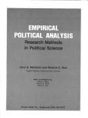 Cover image for Empirical political analysis