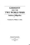 Cover image for Germany and the two World Wars