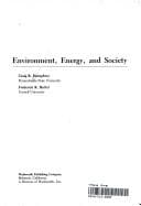 Cover image for Environment, energy, and society