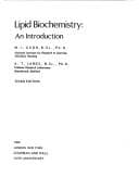 Cover image for Lipid biochemistry