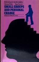 Cover image for Small groups and personal change