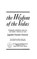 Cover image for The wisdom of the Vedas