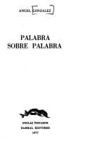 Cover image for Palabra sobre palabra