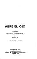 Cover image for Abre el ojo