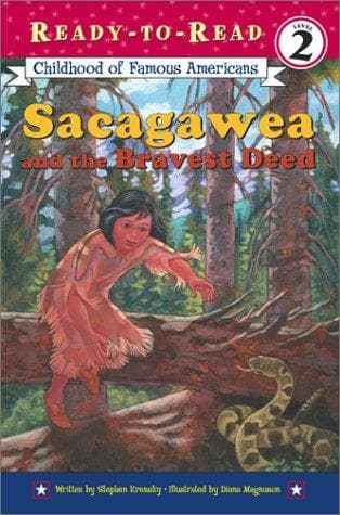 Cover image for Sacagawea and the Bravest Deed (library edition) (Ready-to-Read)