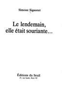 Cover image for Le lendemain, elle était souriante ...