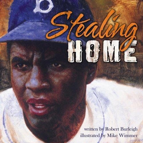 Cover image for Stealing Home: Jackie Robinson