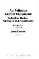 Cover image for Air pollution control equipment