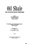 Cover image for Oil shale