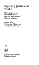 Cover image for Werke