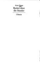 Cover image for Reden über die Staufer