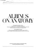 Cover image for Albinus on anatomy