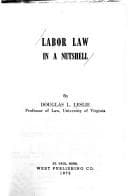 Cover image for Labor law in a nutshell