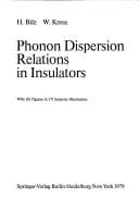 Phonon dispersion relations in insulators