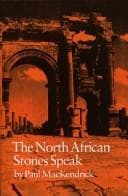 Cover image for The  North African stones speak