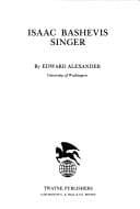 Cover image for Isaac Bashevis Singer