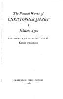Cover image for The poetical works of Christopher Smart