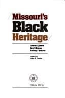 Cover image for Missouri's Black heritage