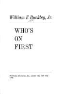 Cover image for Who's on first