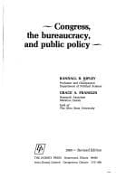 Cover image for Congress, the bureaucracy, and public policy