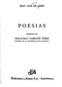Cover image for Poesías