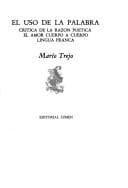 Cover image for El uso de la palabra