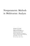 Cover image for Nonparametric methods in multivariate analysis
